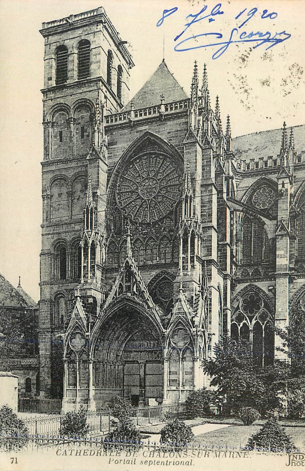 Cathédrale de Châlons-sur-Marne — Portail septentrional — JND Phot.