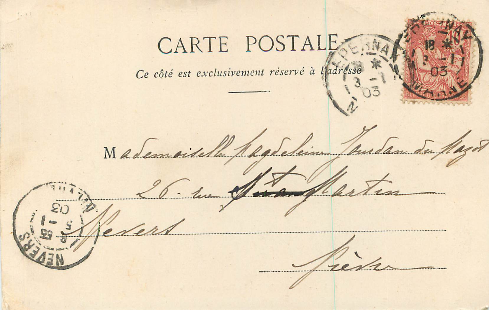 Boursault - View of the Castle from the Plain — Champagne Region, Surroundings of Epernay — Photo. km. Choque, Publisher, Epernay (deposited) — n° 65 bis — Back