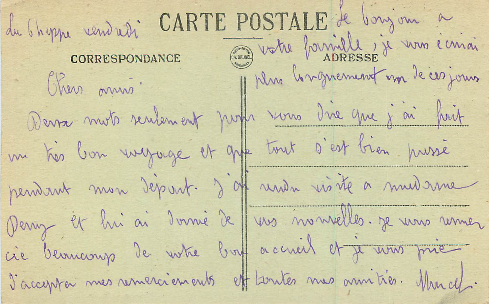 La Cheppe (Marne) — Innenansicht des Lagers Attilas, König der Hunnen (Der Fluch Gottes), wo seine Armee vor seiner Niederlage bei Châlons (451) lagerte — Ausgabe Ladurelle — Rückseite