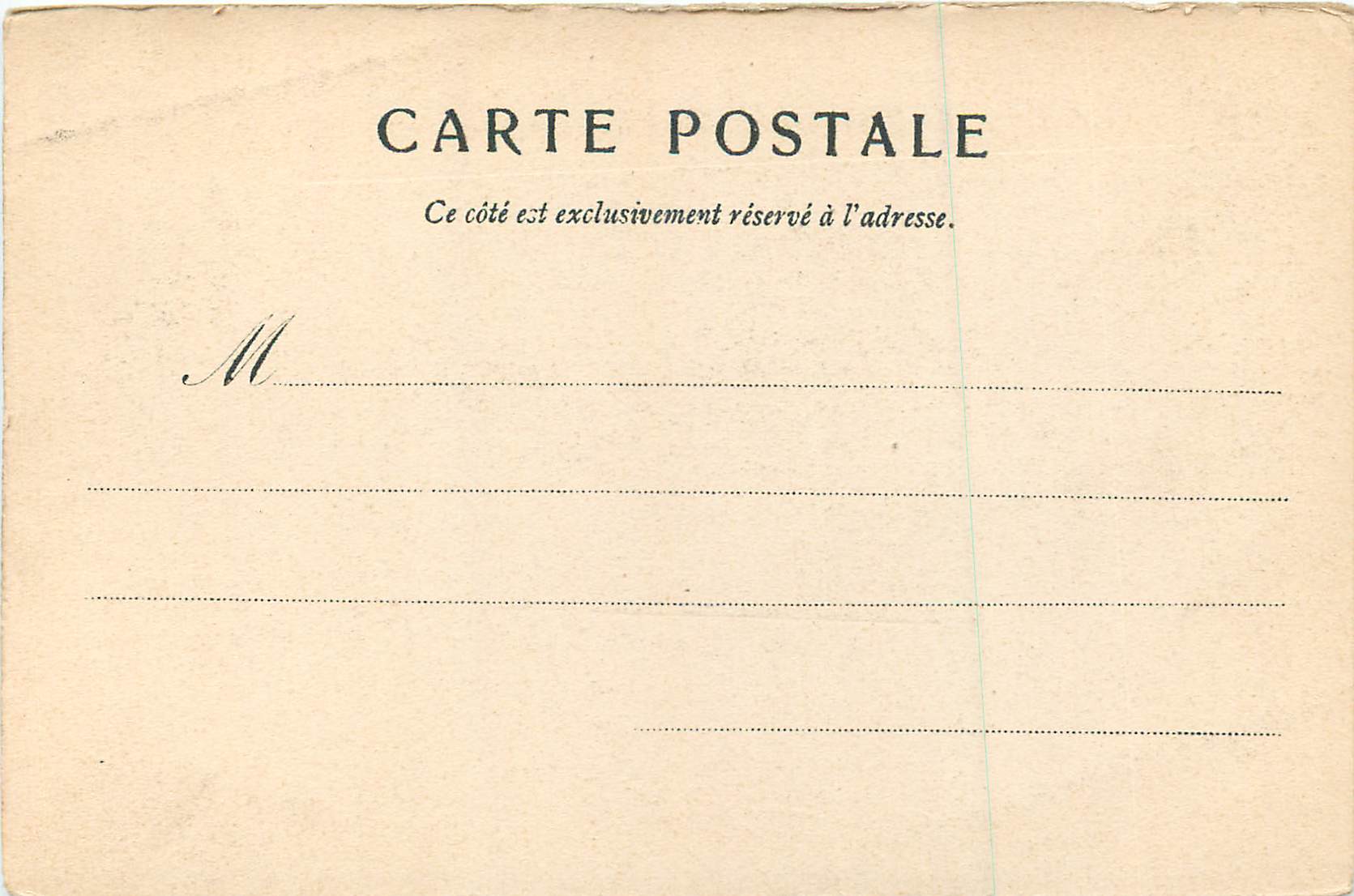 CPA Chalons sur Marne La Cathedrale (carte 1900) — Verso