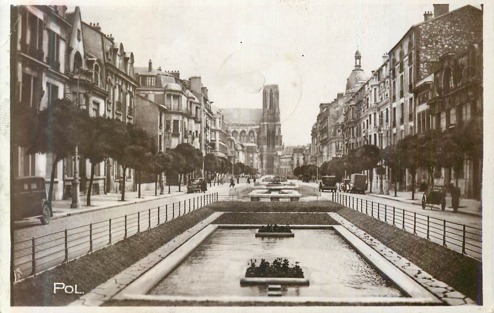 CPM Reims La Ville Renaissante Cours J B Langlet