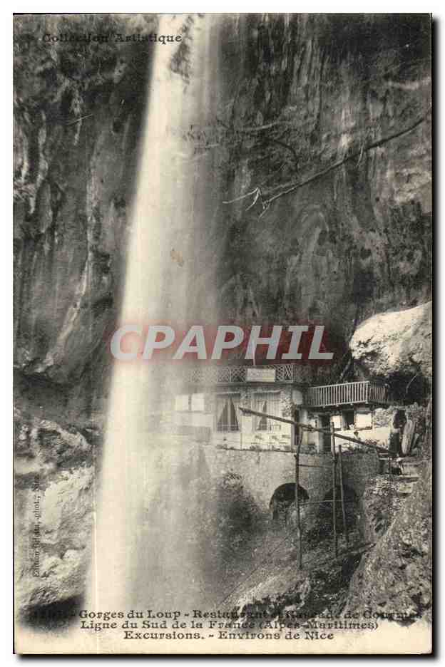 Gorges du Loup - Restaurant et Cascade de Gourmes - Environs de Nice
