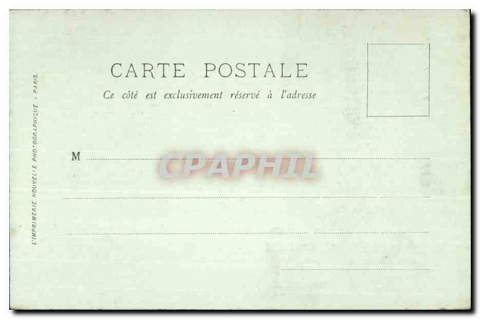 La Turbie CPA Porte romaine — Verso