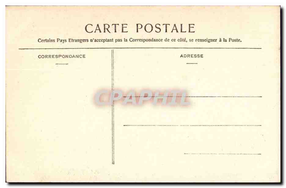 Environs d Hyeres CPA Costebelle Eglise de l ermitage — Verso