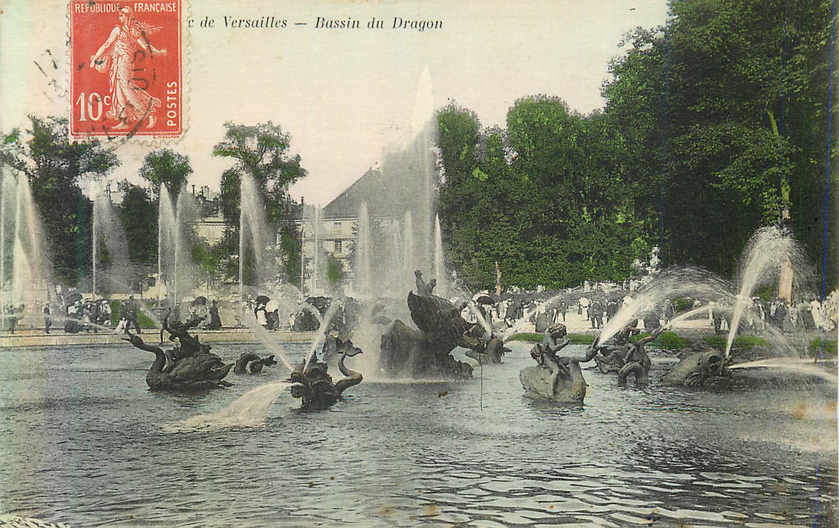 CPA Versailles bassin du dragon