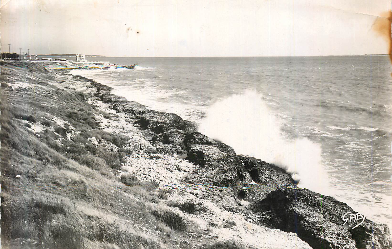 CPM 54 saint palais sur mer  (ch mme) les rochers de la grande cote