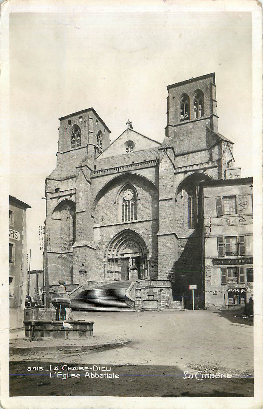 La Chaise-Dieu — L'Église Abbatiale — La Cigogne