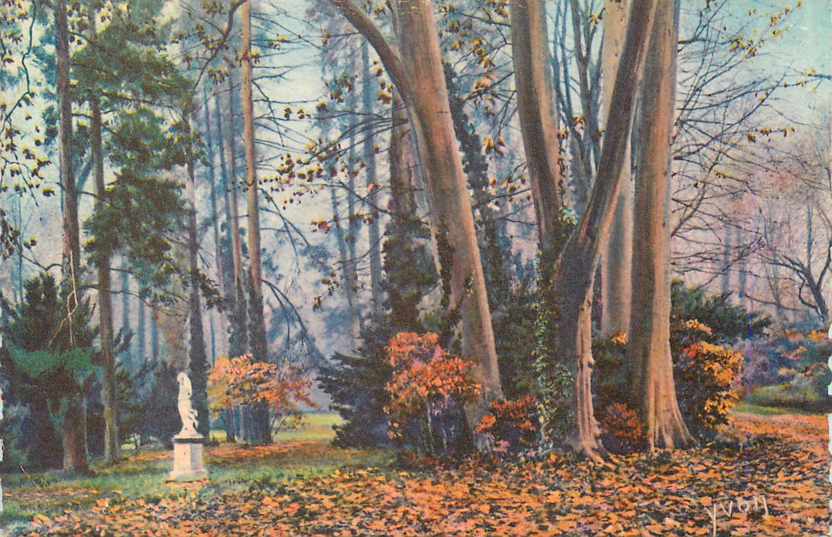 Fontainebleau (S.-et-M.) — I Giardini del Palazzo — Via degli Olmi — Edizioni d'Arte Yvon