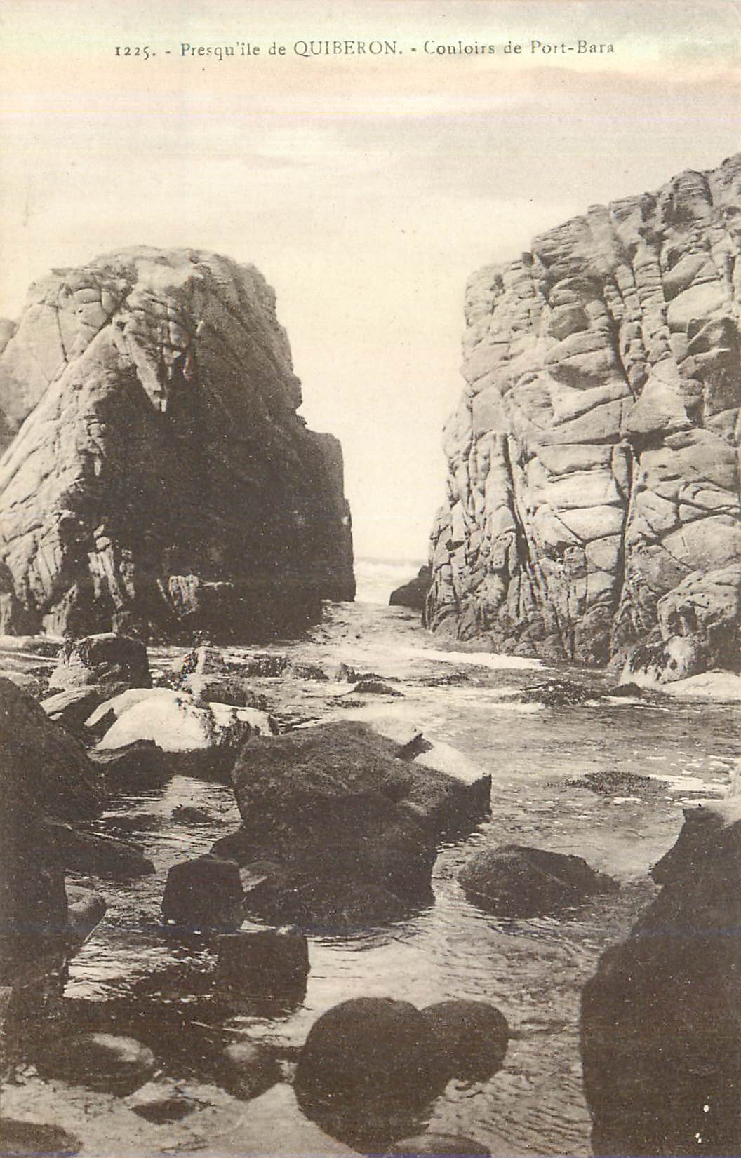 Presqu'île de Quiberon — Couloirs de Port-Bara — Laurent-Nel, Rennes, n°1225
