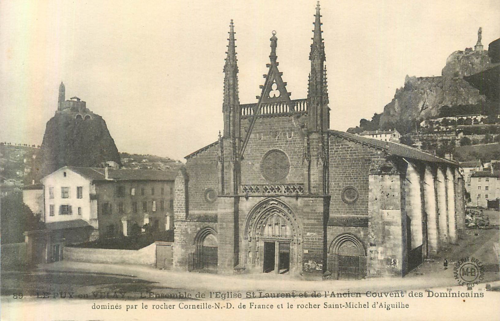 CPA 89 le puy en velay