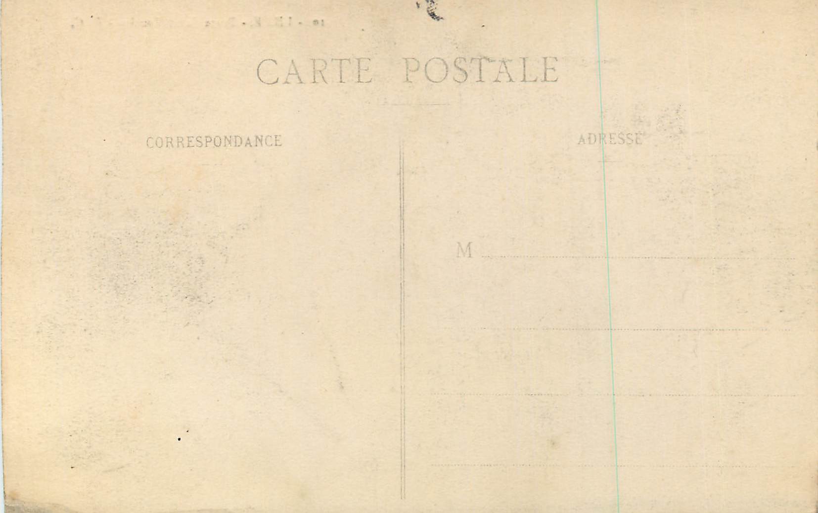 CPA 10 lille porte saint maurice — Rückseite