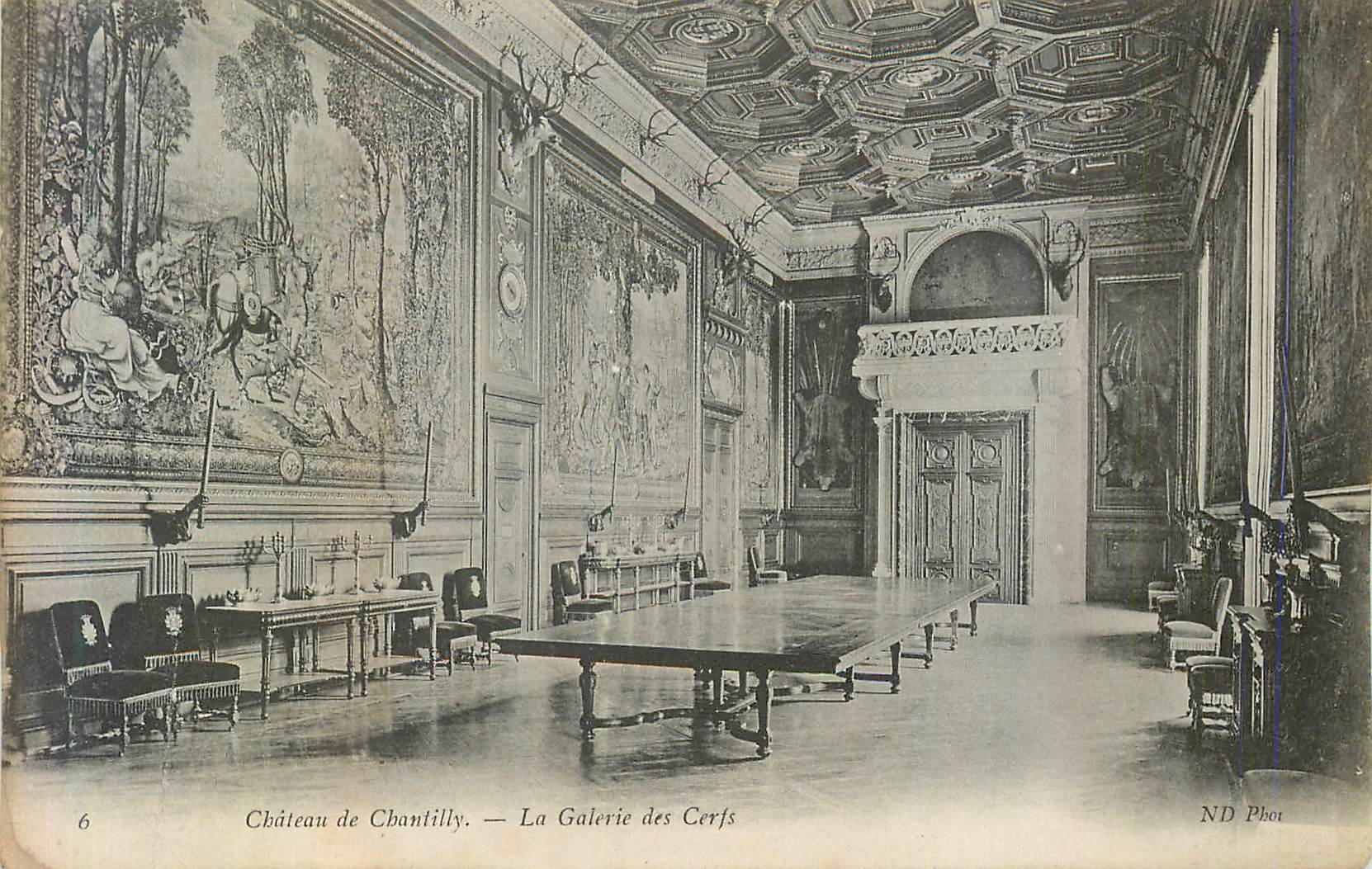 Château de Chantilly — La Galerie des Cerfs — ND Phot