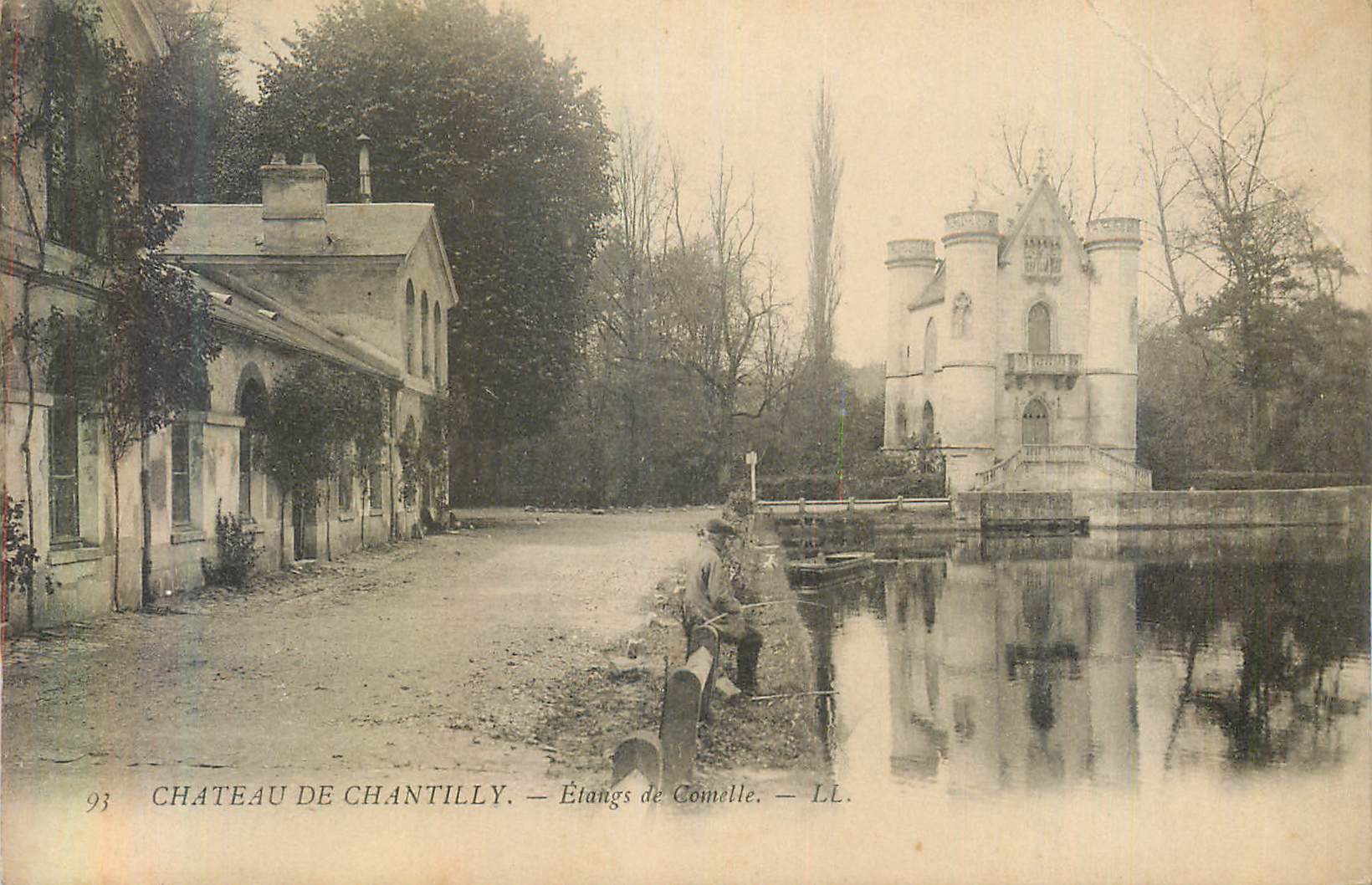 Château de Chantilly — Étangs de Comelle — LL.