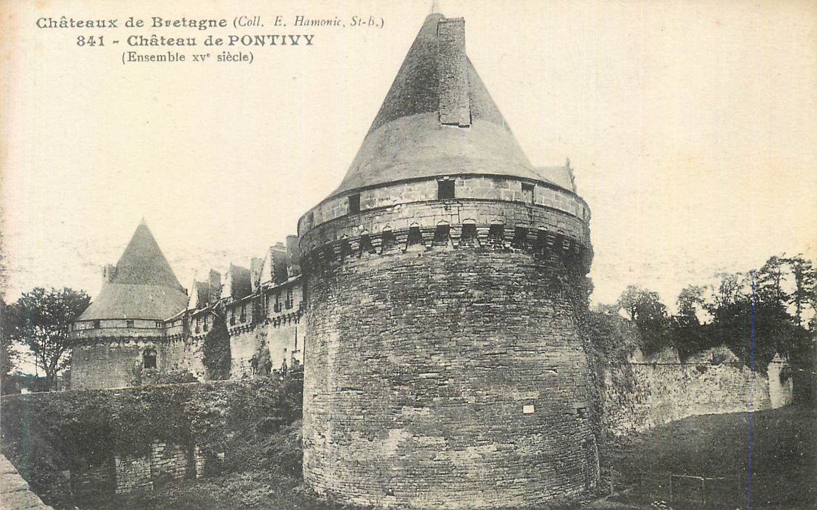 CPA Chateaux de bretagne 841 chateau de pontivy (ensemble xv siecle)