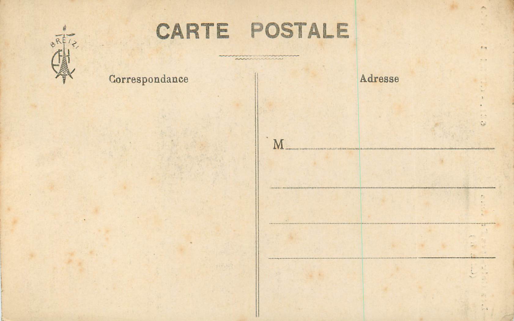 CPA Les calvaires bretons  (col e h) 661 guimiliau (f) — Rückseite