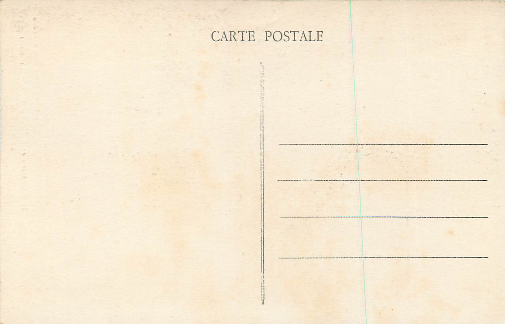 CPA 10 chateau de sully sur loire (loiret) le vestibule — Rückseite
