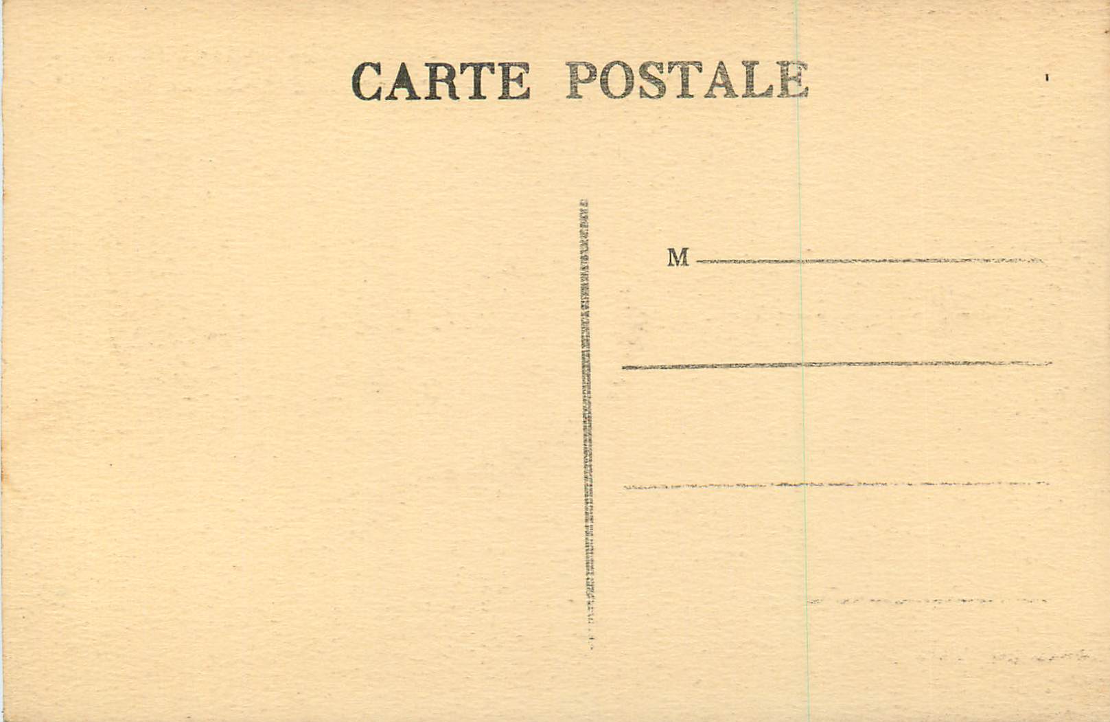 CPA Auvergne 98 thiers (p de d) l eglise et le chateau du moutiers — Rückseite