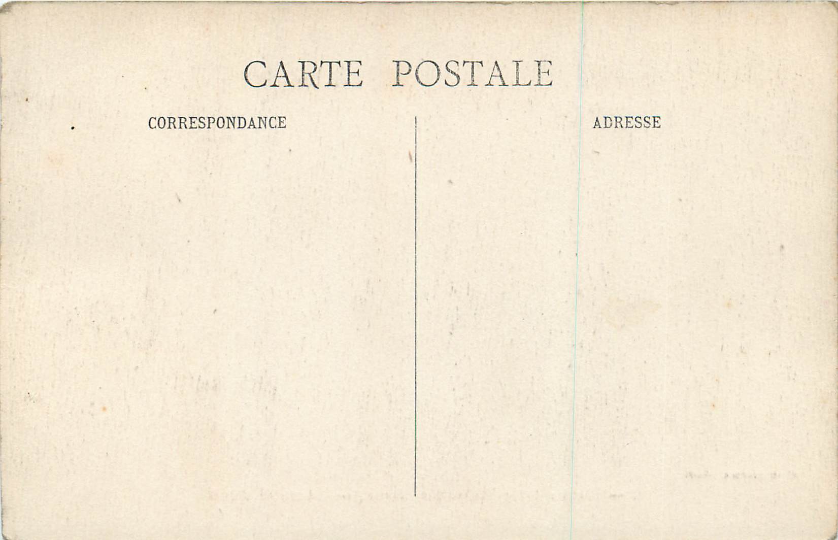 CPA 5 caveau de st michel (bordeaux) l enterre vivant — Verso