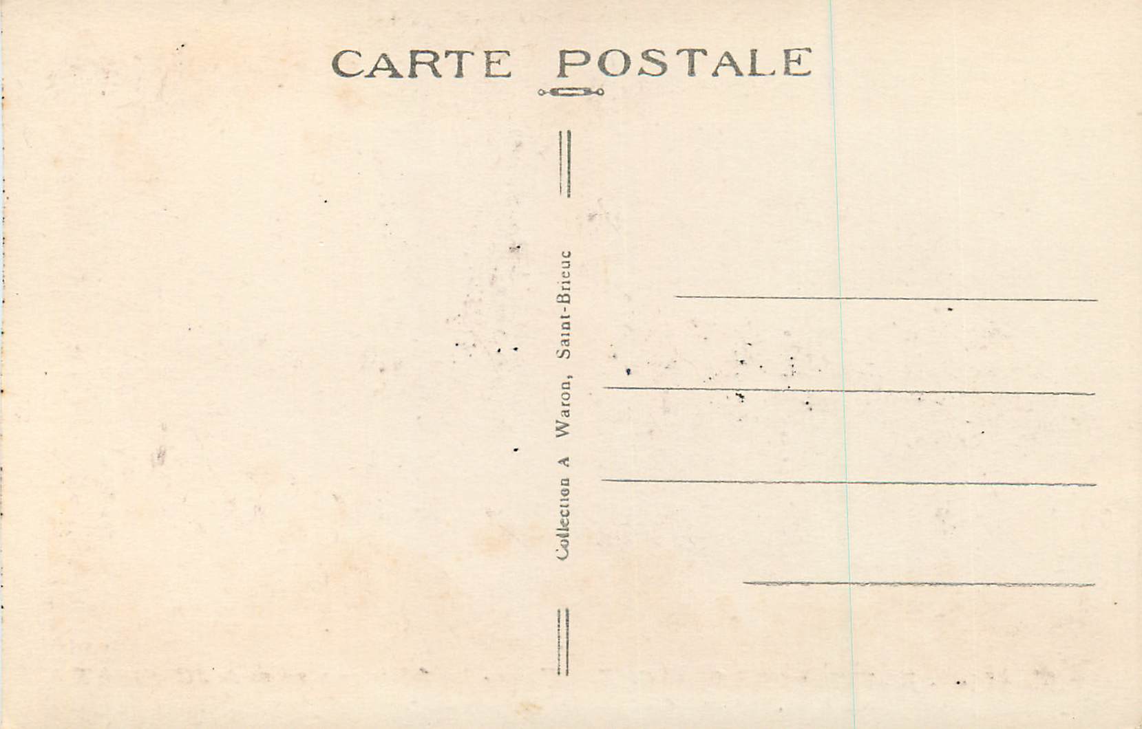 Environ de Planguenoual — Les falaises sauvages de Jospiney — A.W. 2870 — Back
