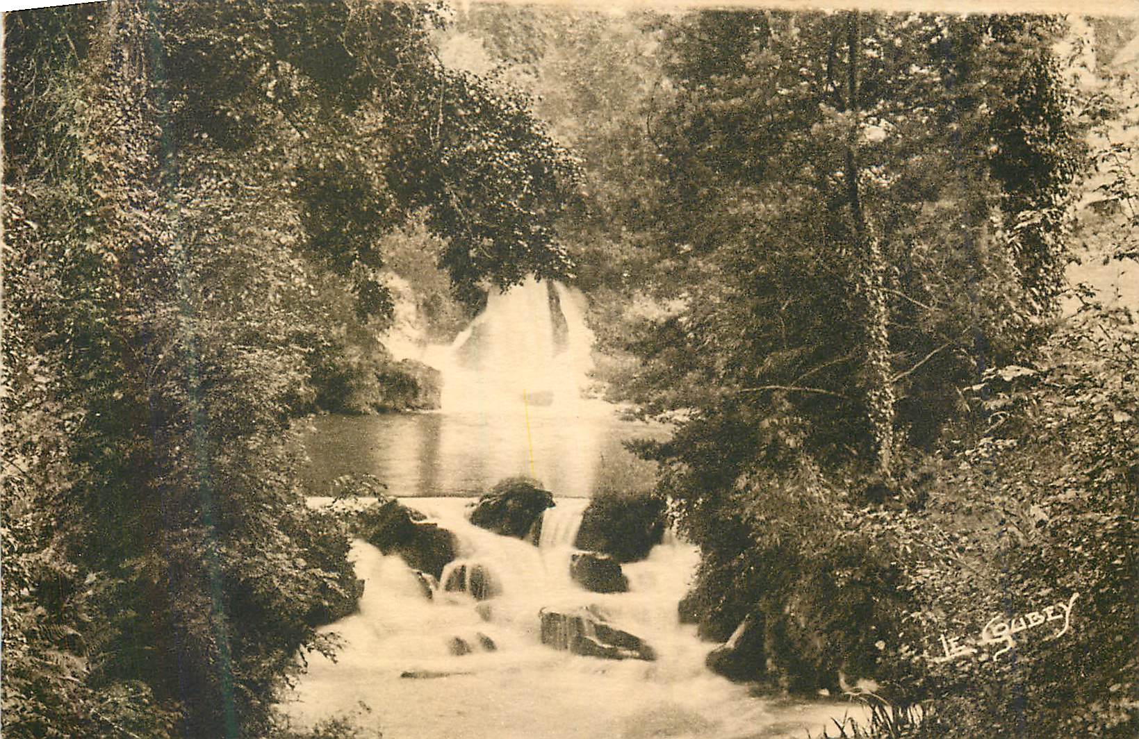 CPA La basse normandie pittoresque 3103 le vast manche cascades de la saire