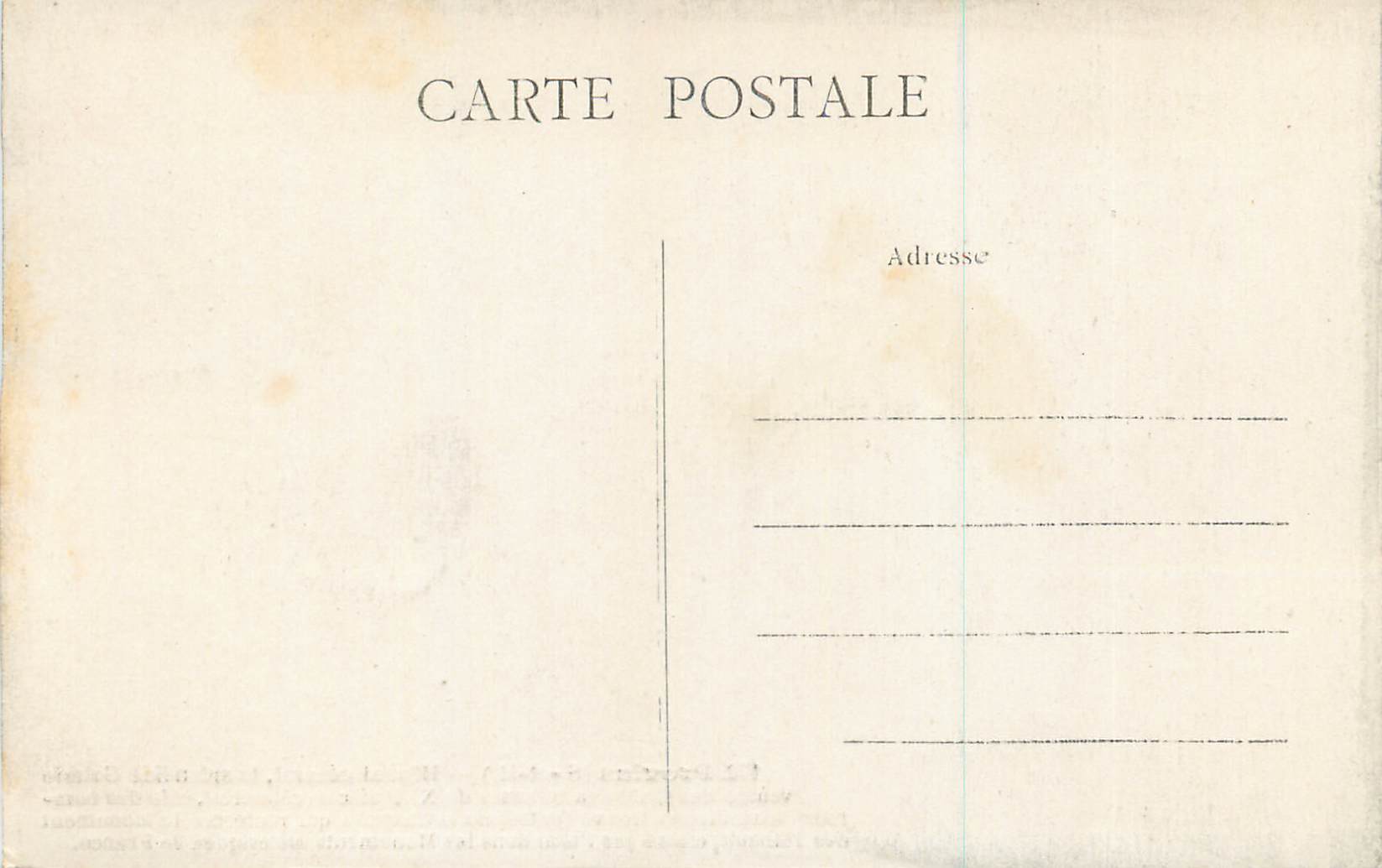 Provins (S.-et-M.) — Hôpital général, la splendide galerie voûtée des cloîtres à colonnes du XIIIe siècle — Reverso