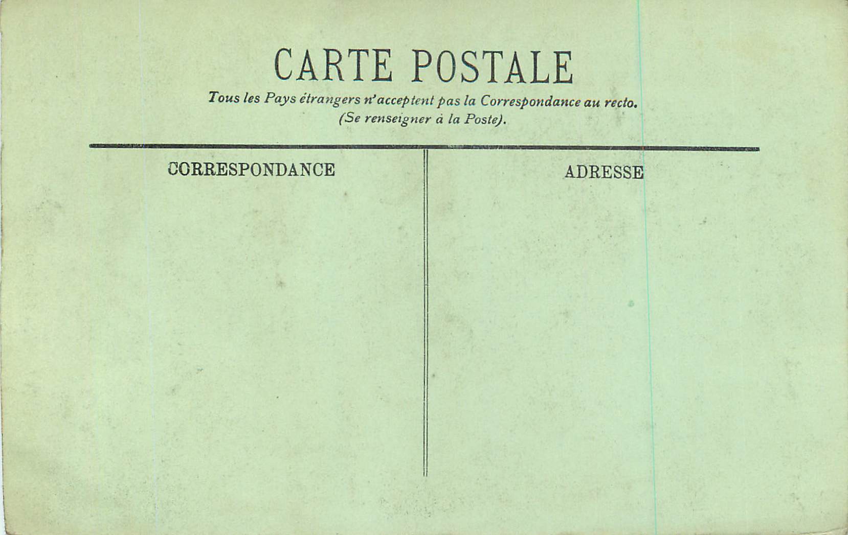 CPA 2 plougastel la fleche et le calvaire — Rückseite