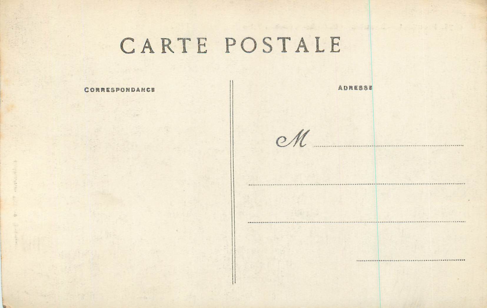 CPA 6378 plougastel daoulas la roche ni velen — Rückseite
