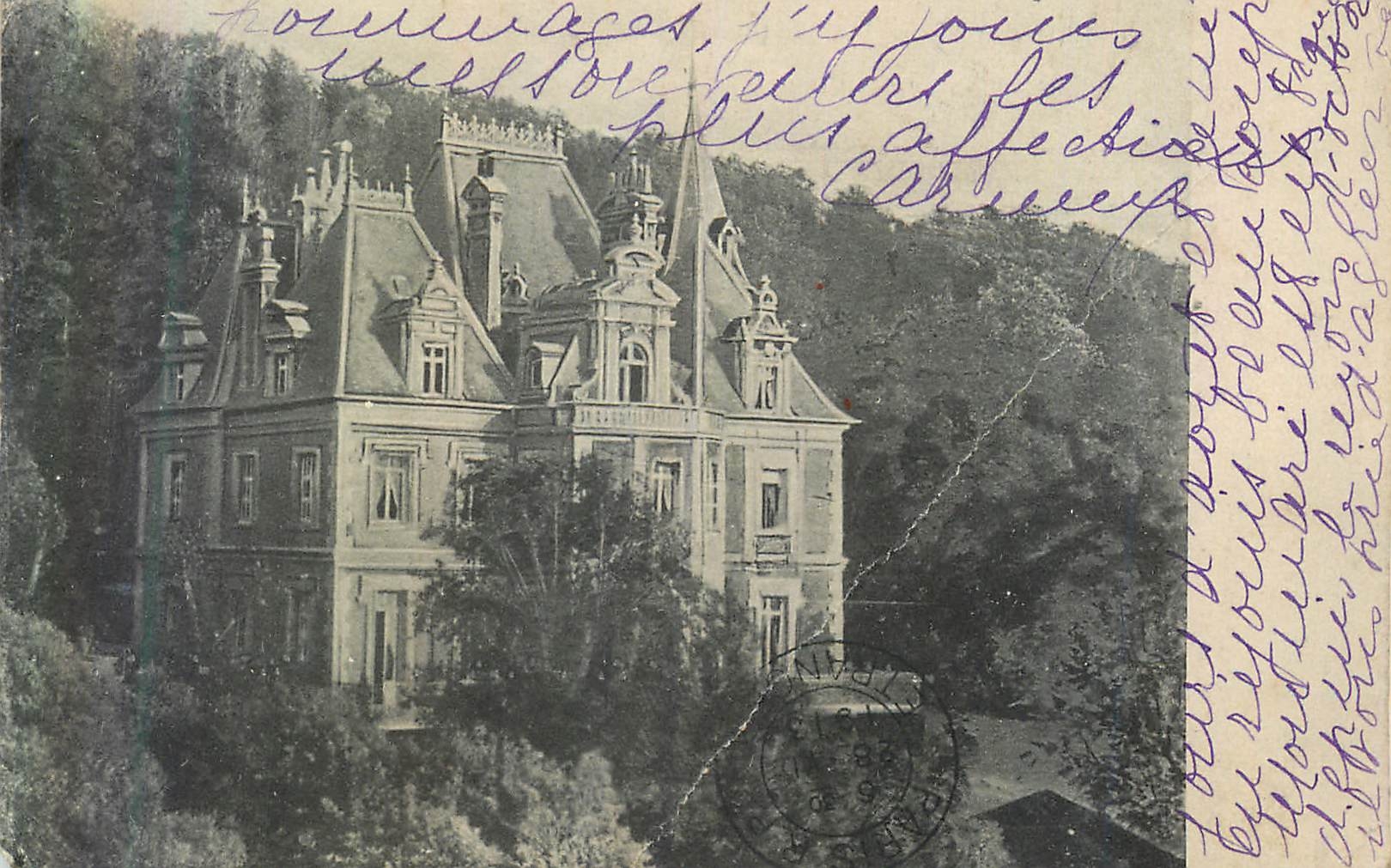 Château de style néo-gothique — Rouvres-les-Bailly — éditeur inconnu