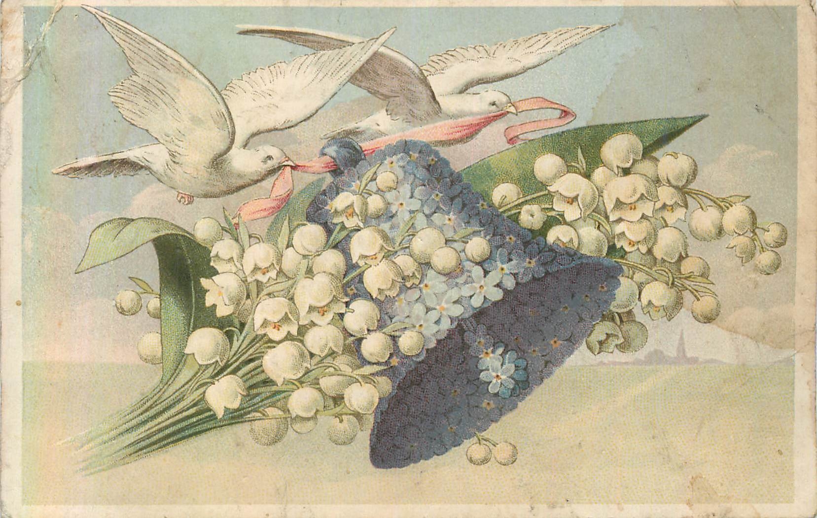 CPA Muguet Colombes