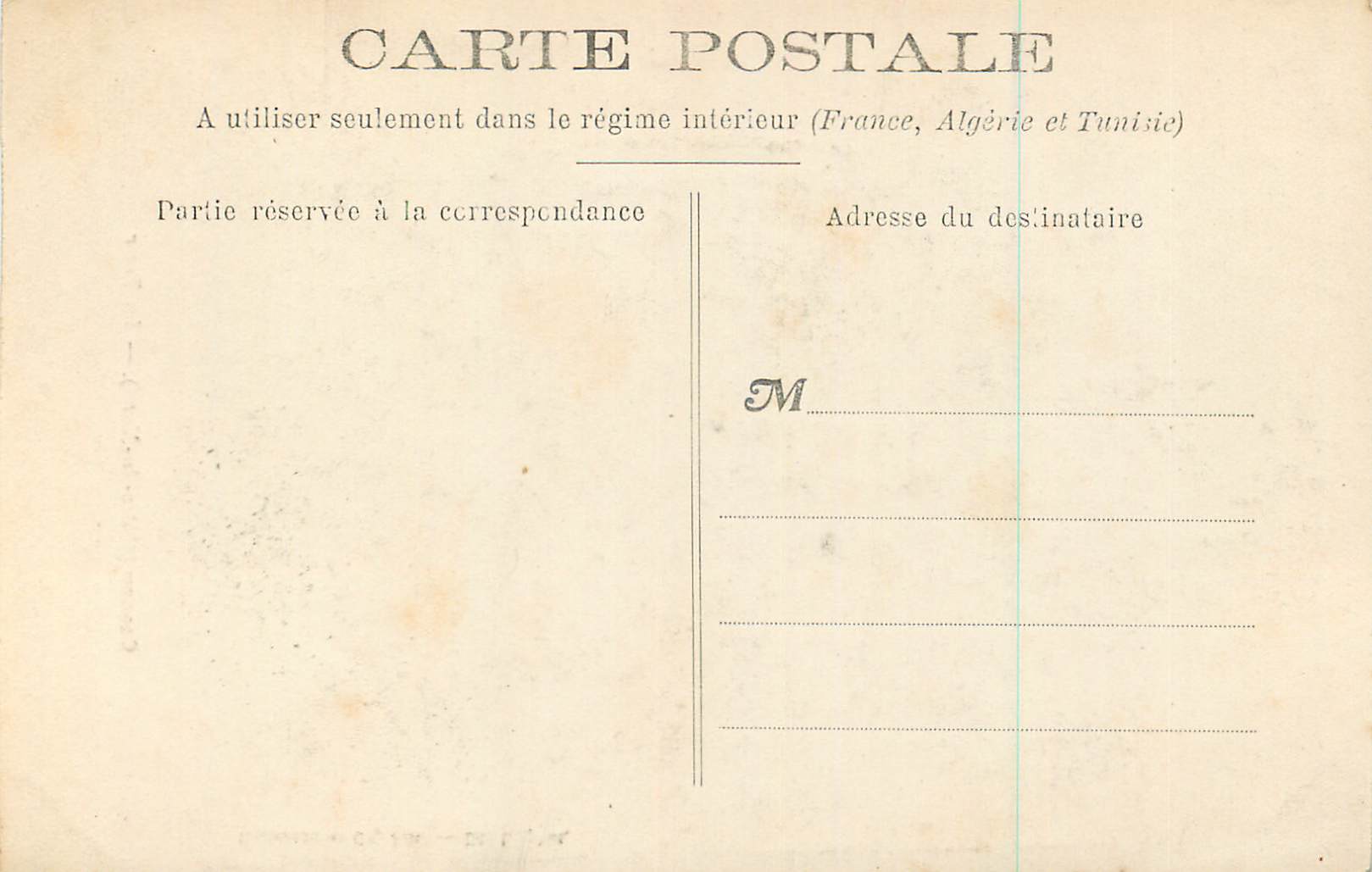 CPA Cesson (cotes du nord) la tour — Back