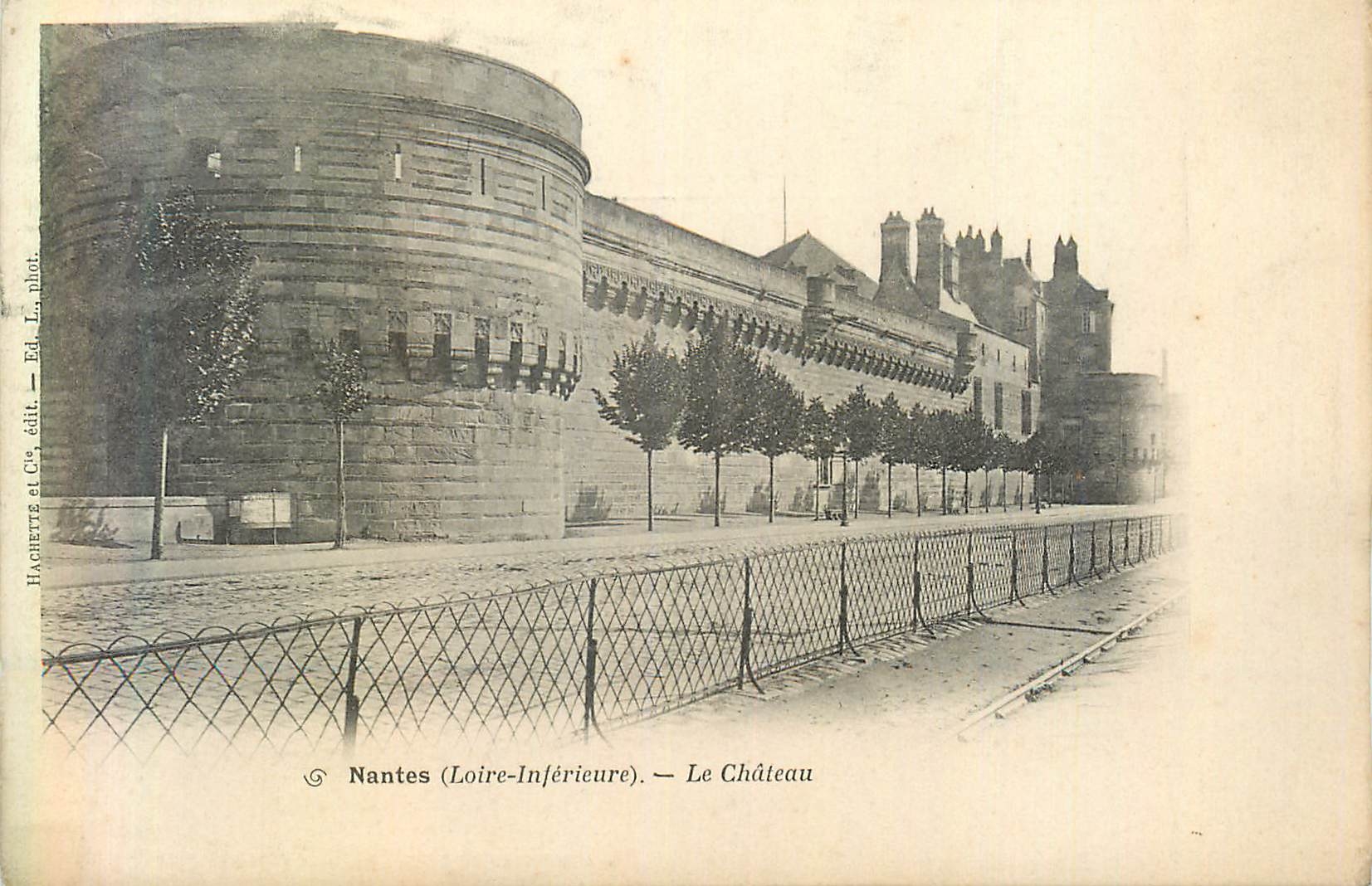 CPA Nantes (loire inferieure) le chateau