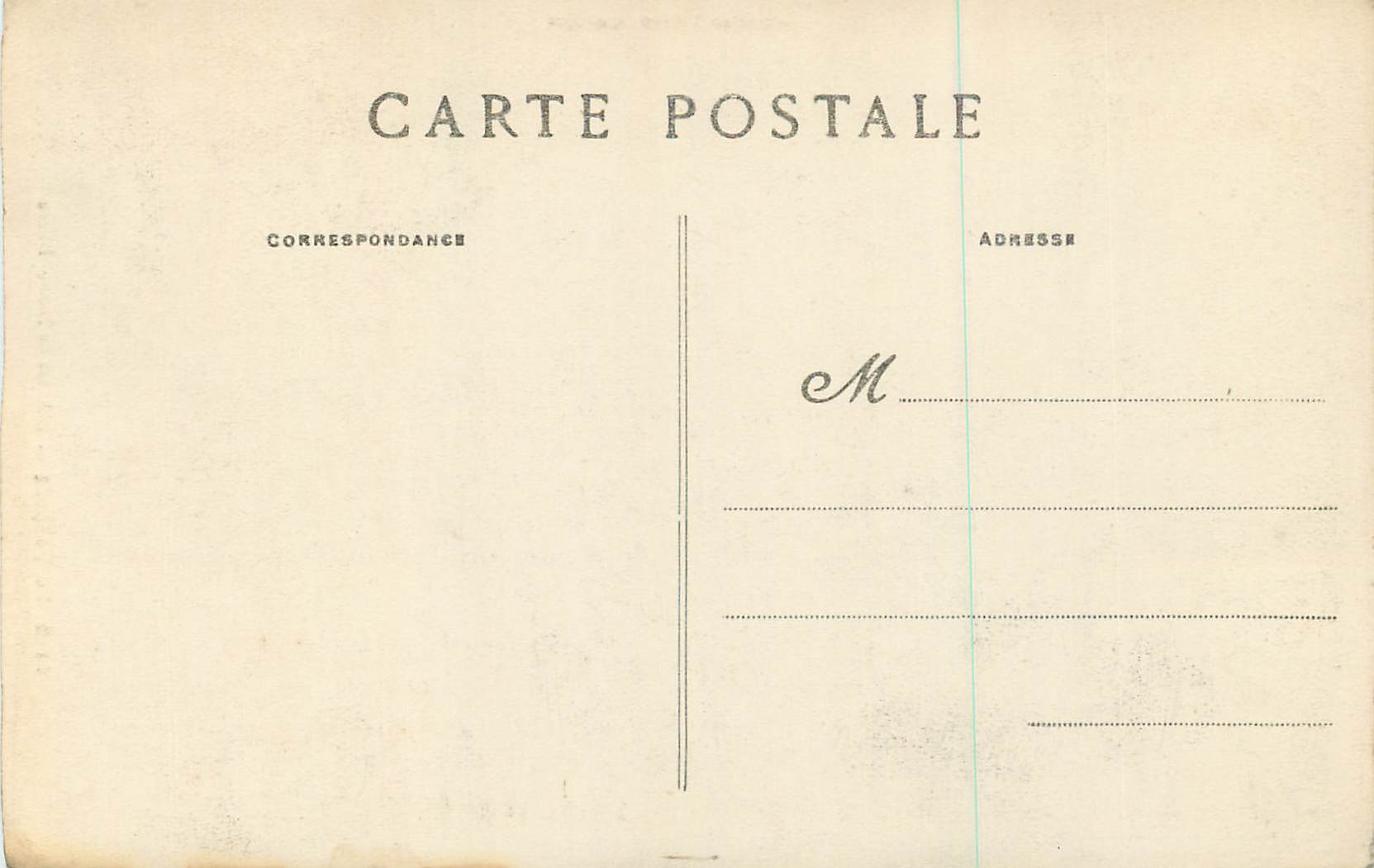 CPA 6116 le folgoet l autel de notre dame — Rückseite
