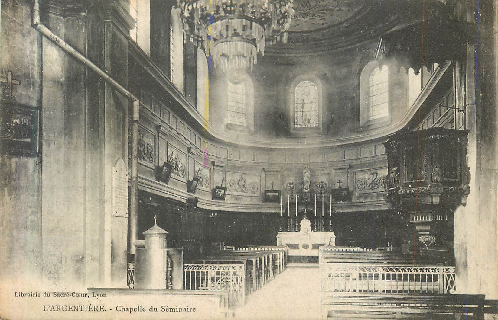 CPA L argentiere chapelle du seminaire