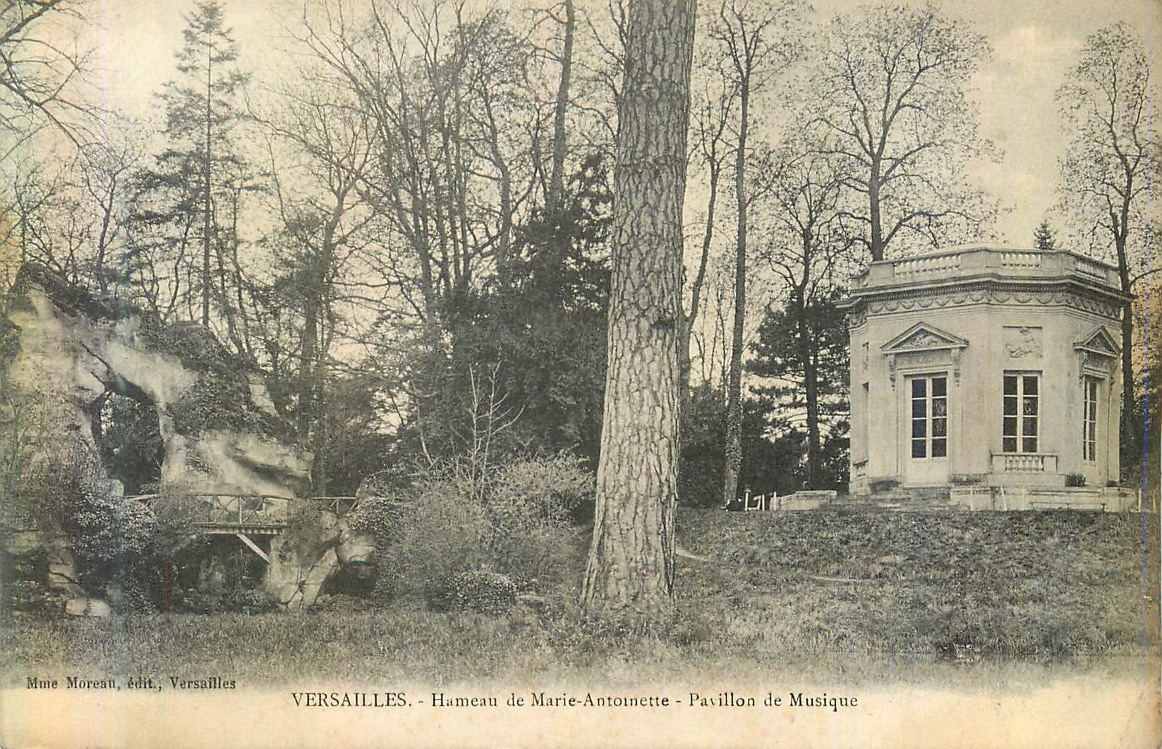 CPA Versailles hameau de marie antoinette pavillon de musique