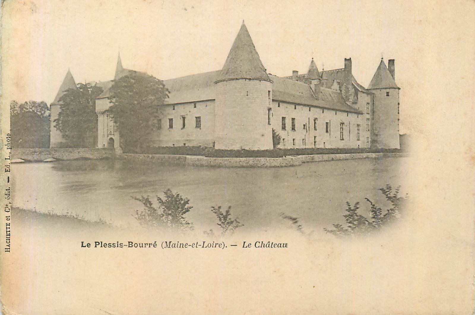 CPA Le plessis bourre (maine et loire) le chateau