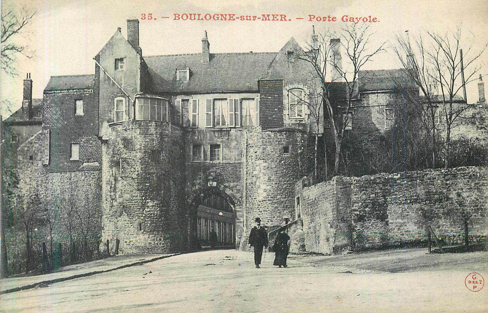 Boulogne-sur-Mer — Porte Gayole — G. Dec 2 P.