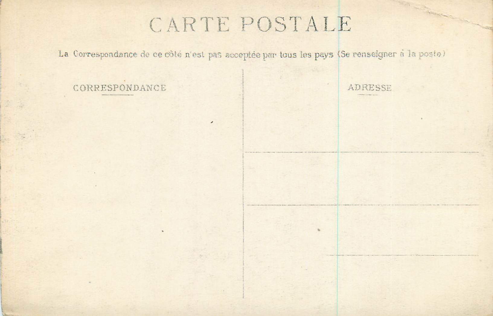 Boulogne-sur-Mer — Porte Gayole — G. Dec 2 P. — Verso
