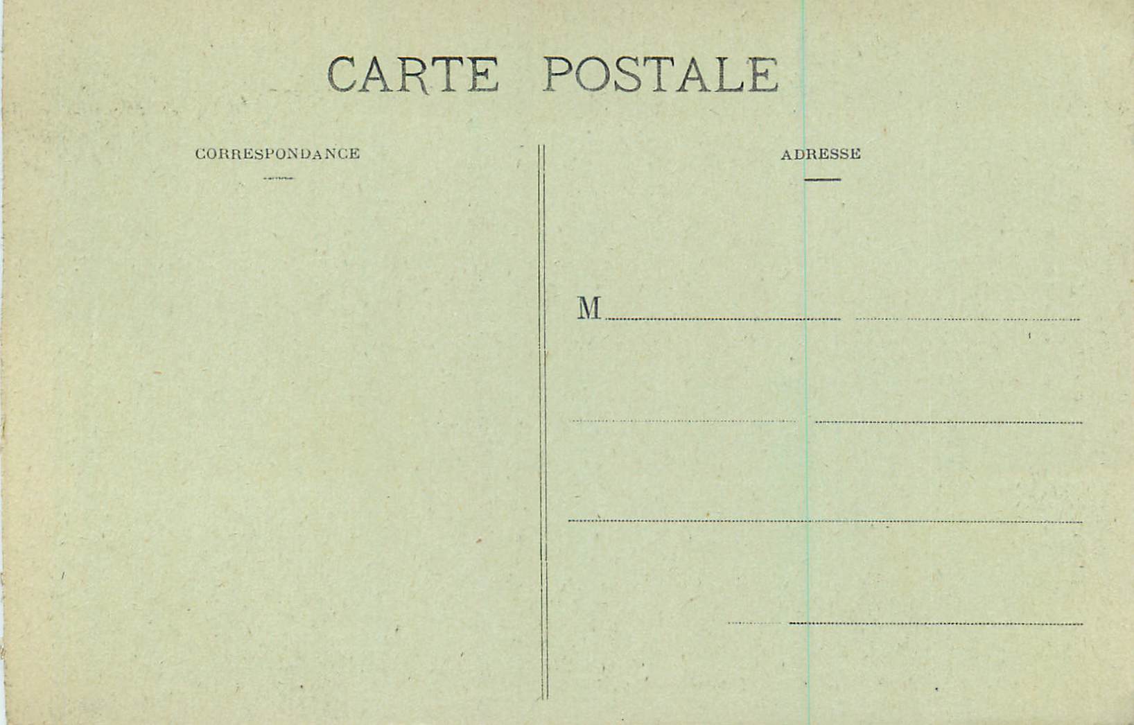 CPA 4410 chateau de keriolet pres concarneau — Rückseite