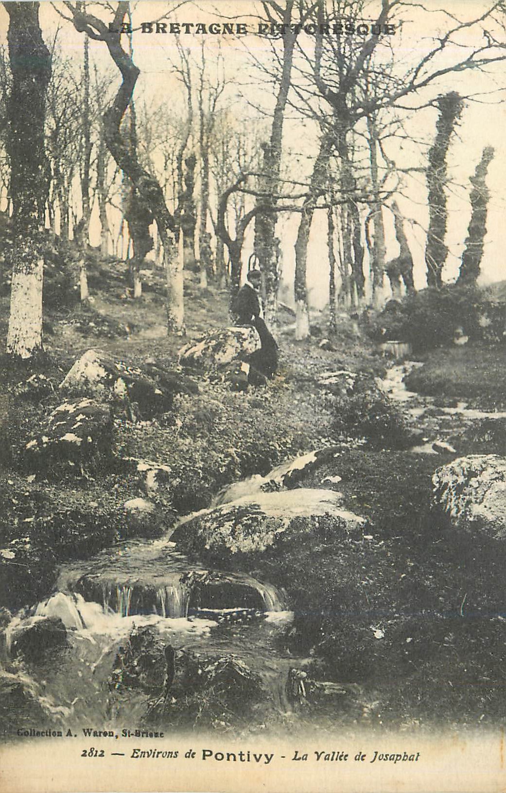 Environs de Pontivy — La Vallée de Josaphat — Collection A. Waron, St-Brieuc