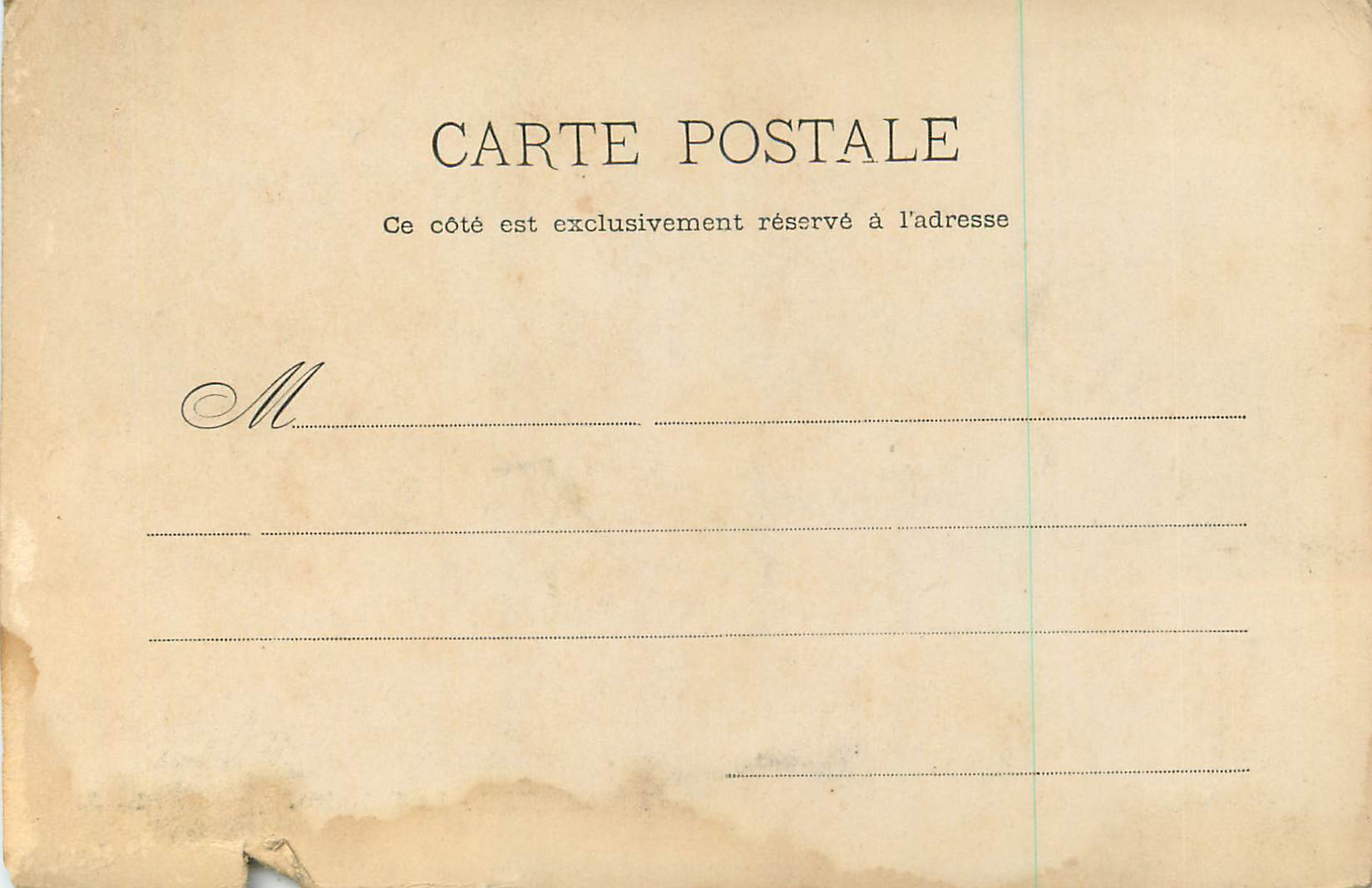CPA Le littoral (seine inferieure) 89 ingouville le calvaire — Rückseite