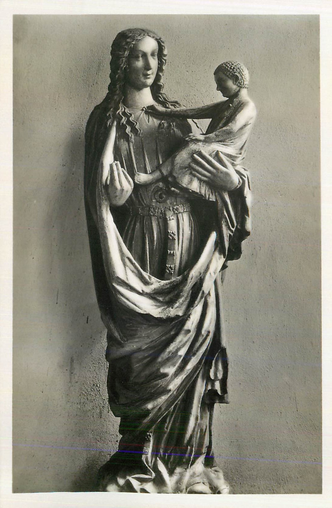 CPA Dom museum mainz madonna a d fuststrasse um 1250