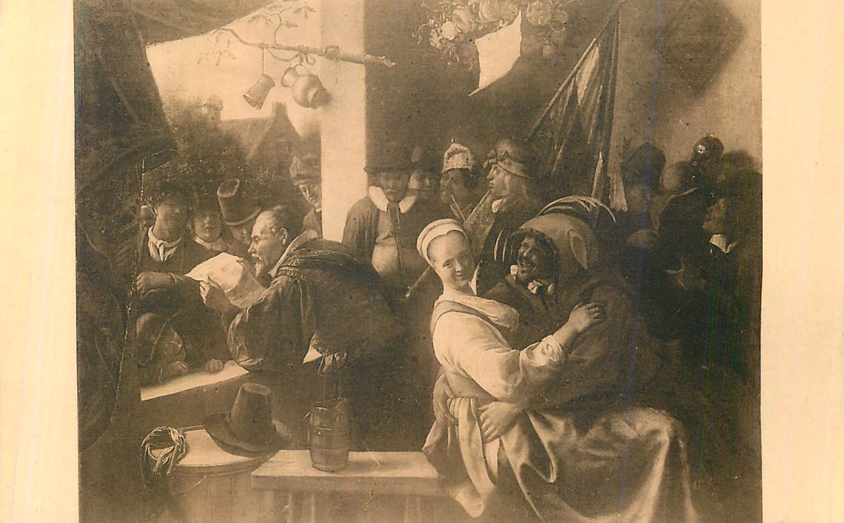 CPA J steen (1626 1679) les rhetoriciens de rederijkers musee de bruxelles