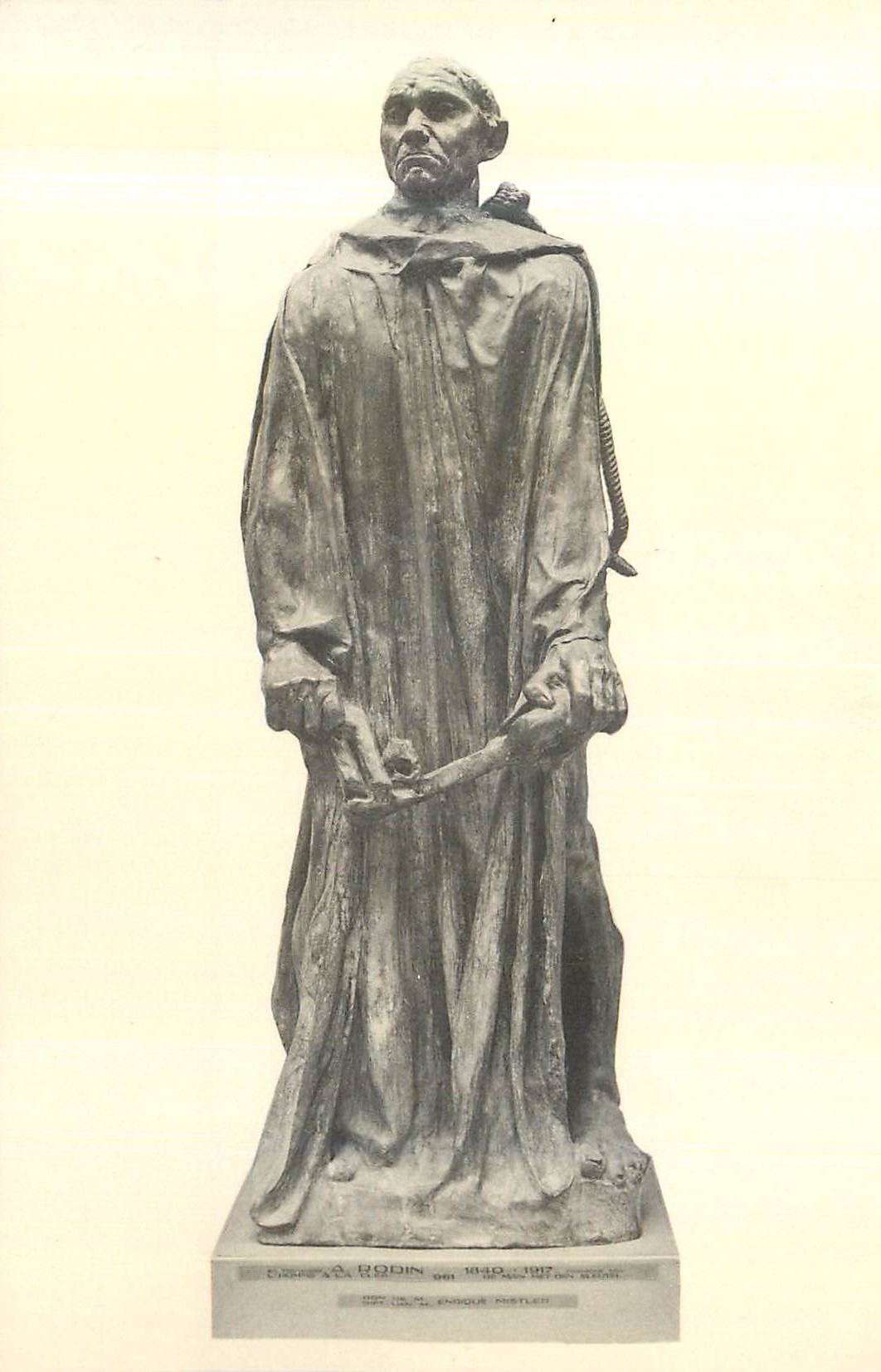 CPA A rodin (1840 1917) l homme a la clef de man met den 623 musee de bruxelles