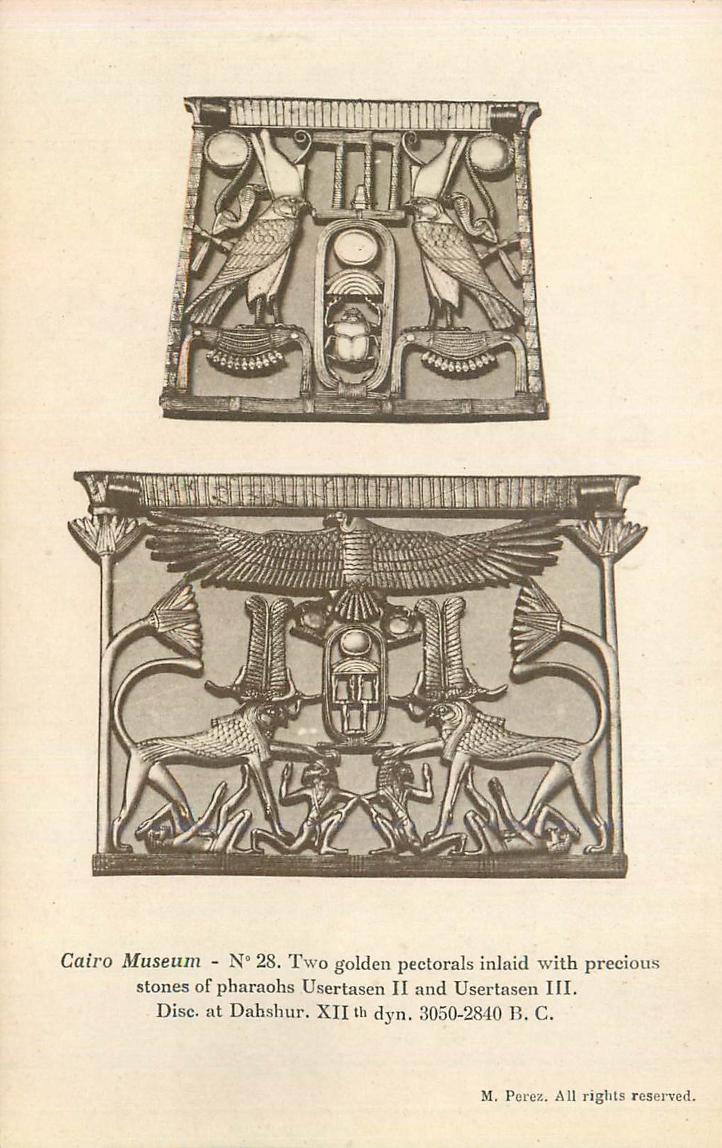 CPA Cairo museum n 28 Egypte Egypt