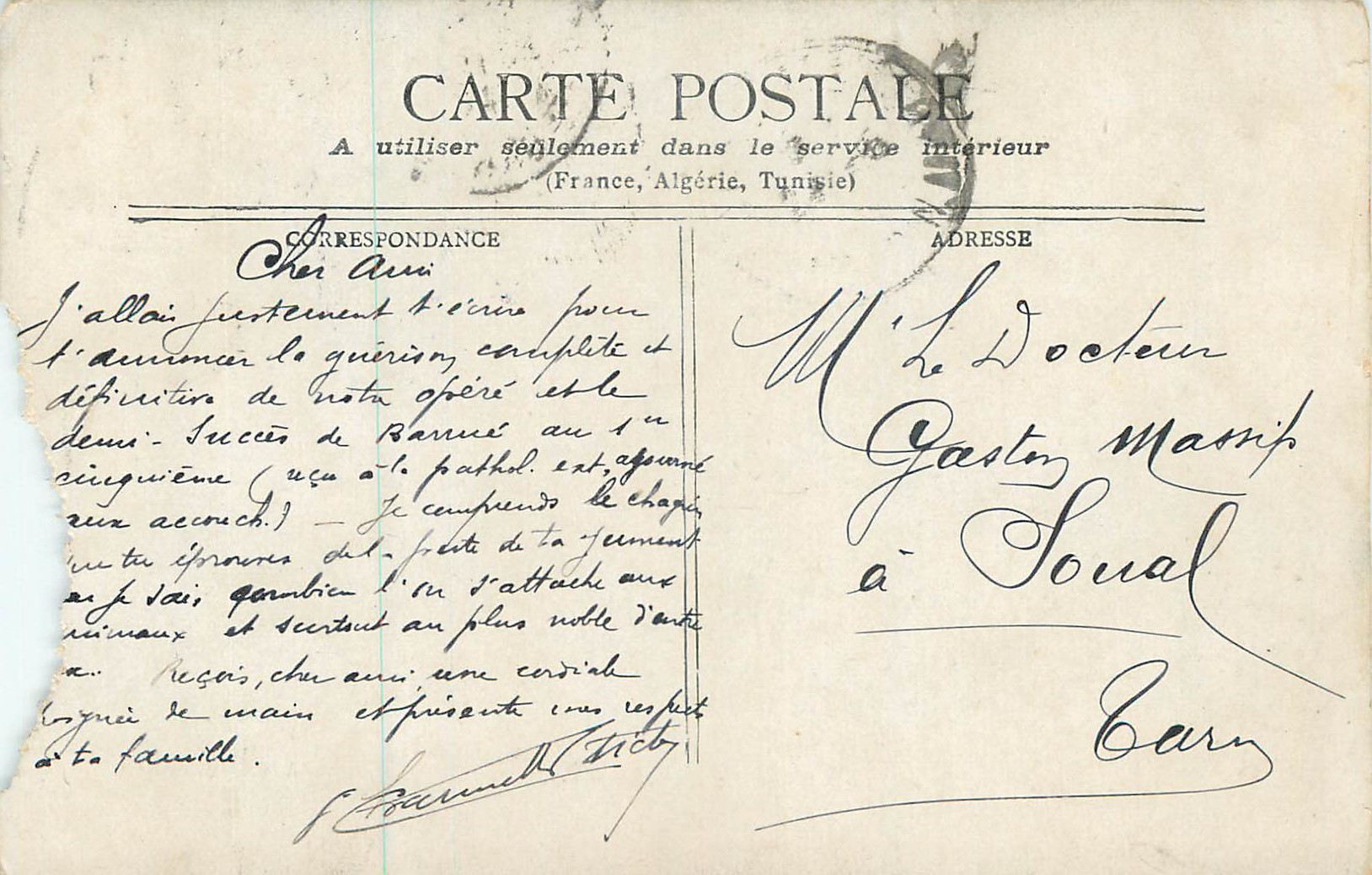 Sujet : Femme en costume de scène — Éditeur : Cautin & Berge — N° de série : de Linières (Folies Bergères) - Revue — Rückseite
