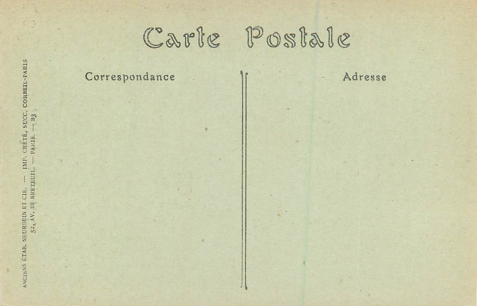CPA 32 chalons sur marne eglise notre dame le portail — Verso