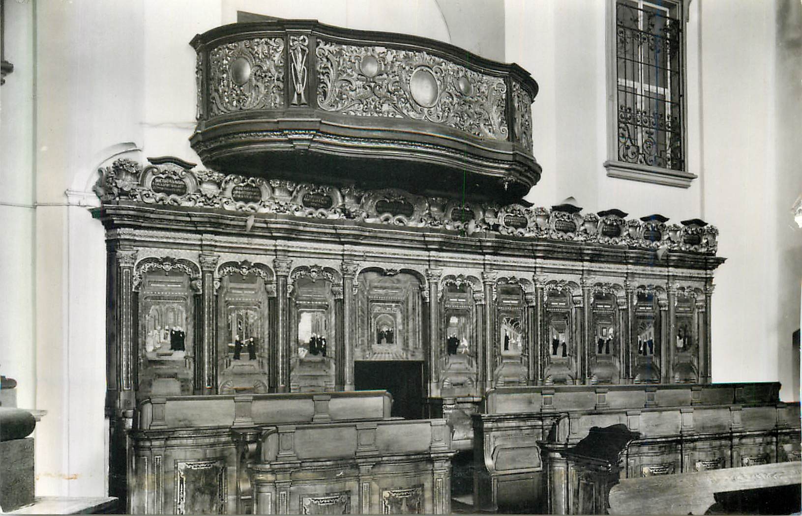 CPM Schloss banz obertranken kirche chorgestuhl