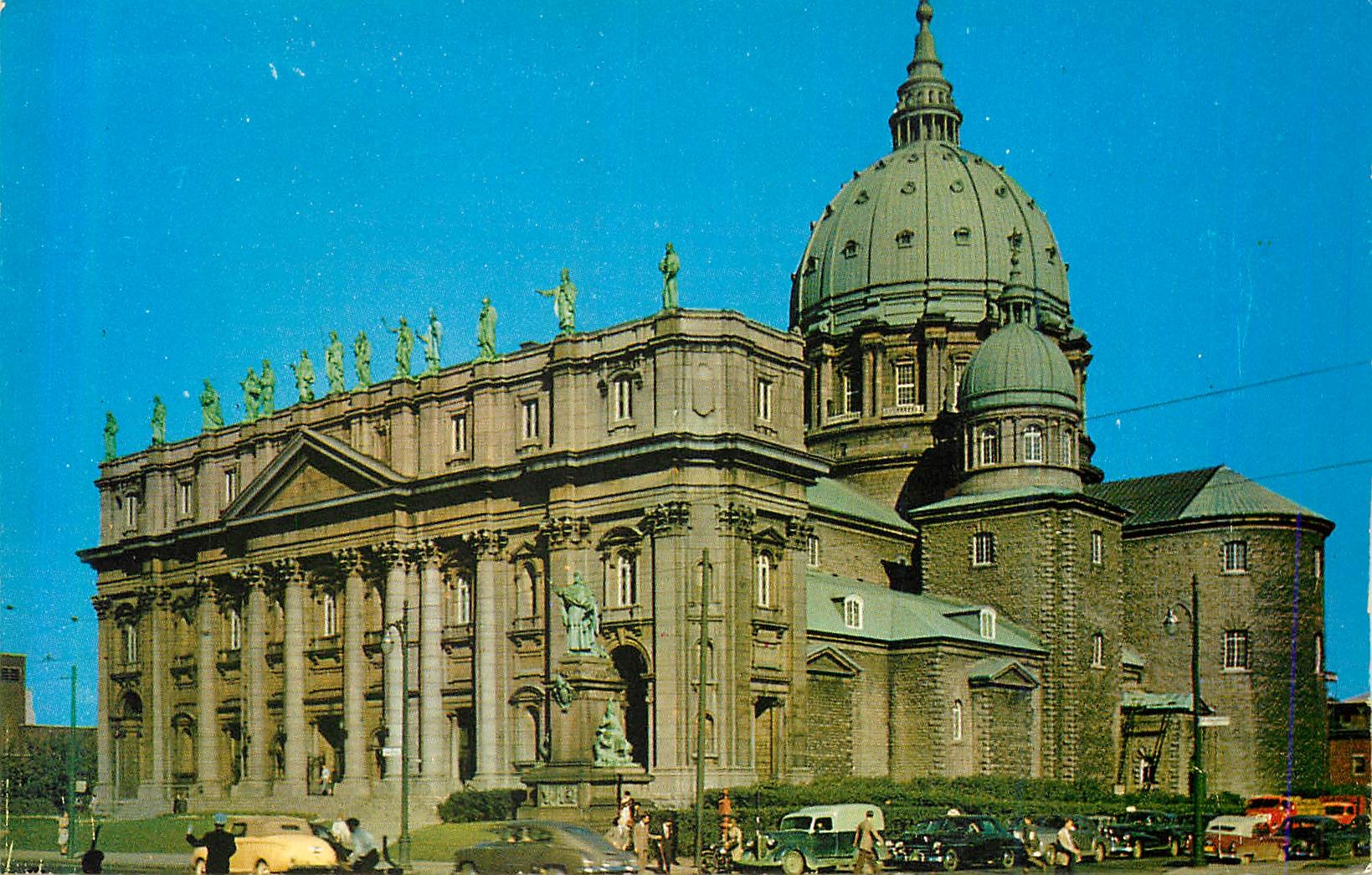 CPM Basilique cathedrale st jacques montreal canada