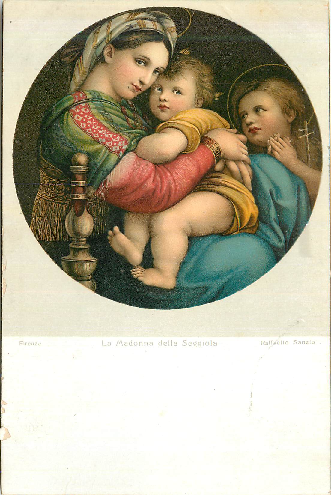 CPA Firenze La Madonna della Seggiola