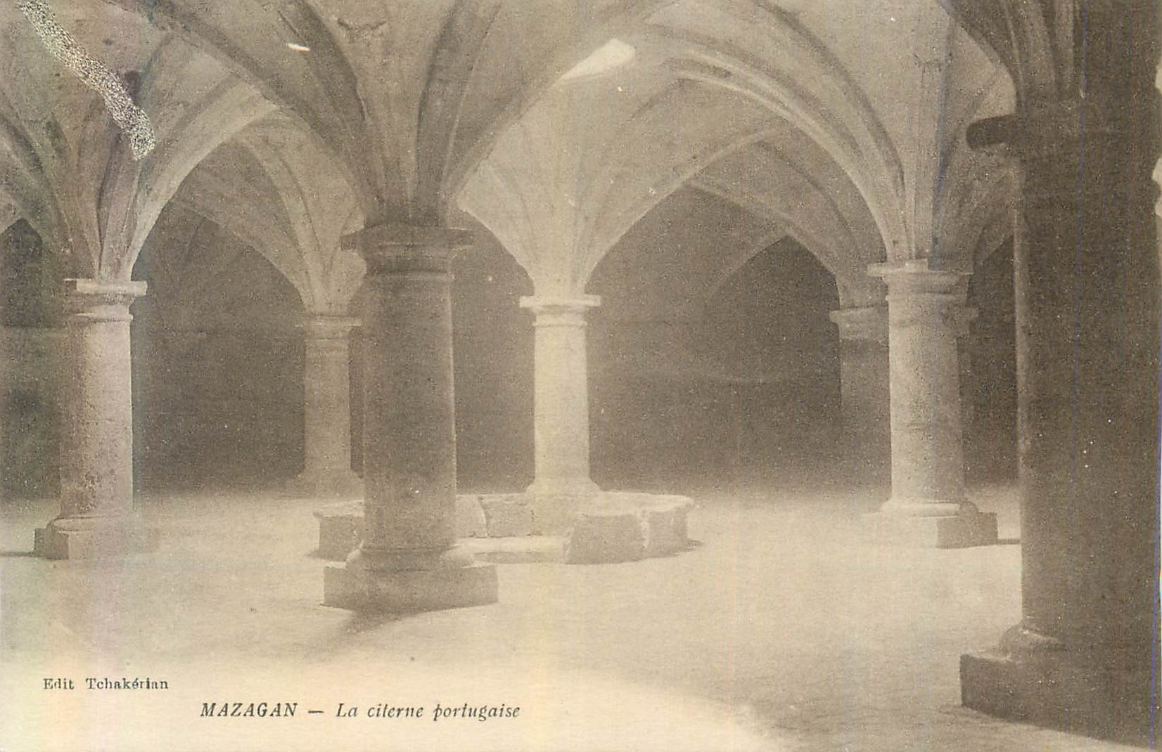 CPA Mazagan la citerne portugaise